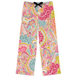 Abstract Foliage Womens Pajama Pants - XS