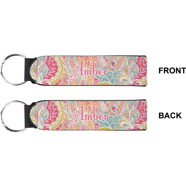 Abstract Foliage Wristlet (Front + Back)