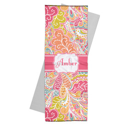 Abstract Foliage Yoga Mat Towel (Personalized)