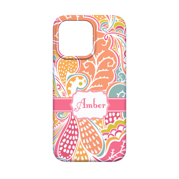 Abstract Foliage iPhone 13 Mini Case - Back