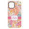 Abstract Foliage iPhone 15 Pro Max Tough Case - Back