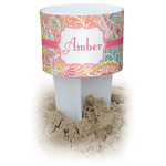 Abstract Foliage Beach Spiker Drink Holder (Personalized)