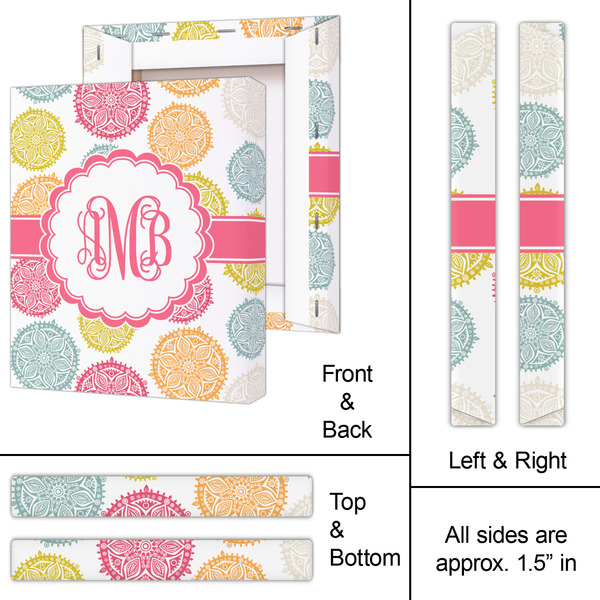 Doily Pattern 11x14 - Canvas Print - Approval