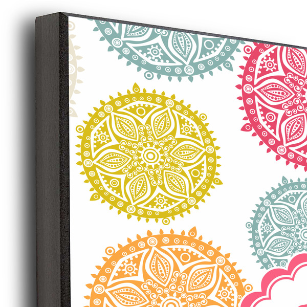 Doily Pattern 11x14 Wood Print - Closeup