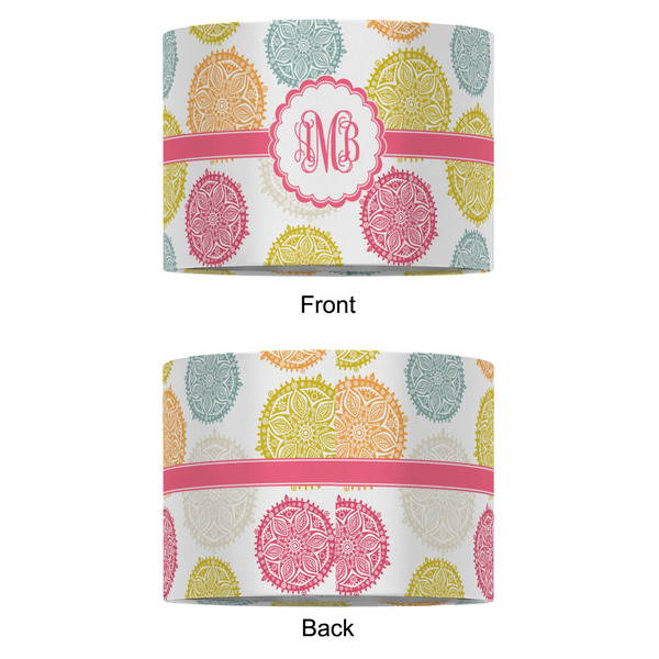 Doily Pattern 12" Drum Lampshade - APPROVAL (Fabric)