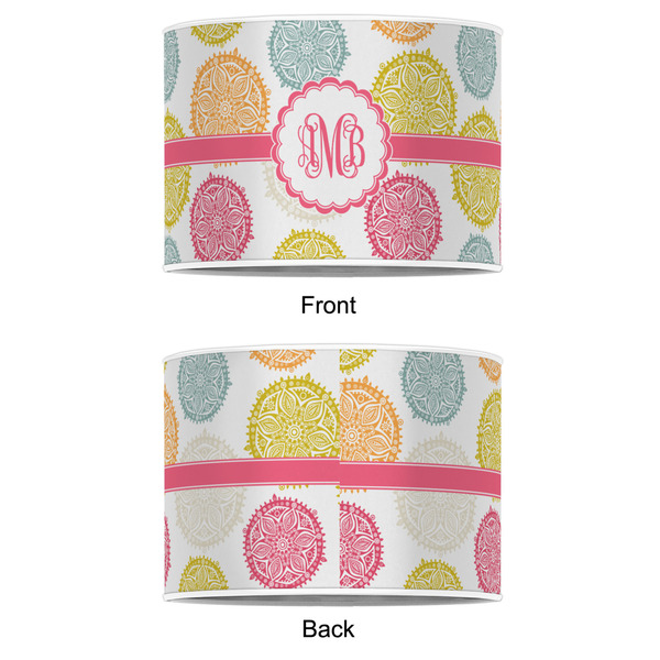 Doily Pattern 12" Drum Lampshade - APPROVAL (Poly Film)