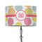 Doily Pattern 12" Drum Lamp Shade - Fabric (Personalized)