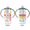 Doily Pattern 12 oz Stainless Steel Sippy Cups - APPROVAL