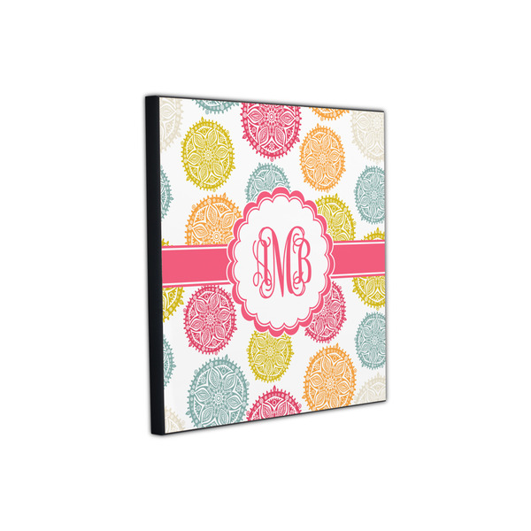 Doily Pattern 12x12 Wood Print - Angle View