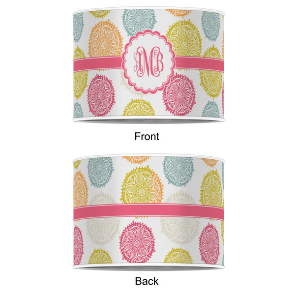 Doily Pattern 16" Drum Lampshade - APPROVAL (Poly Film)