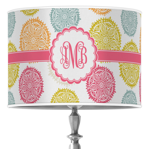 Custom Doily Pattern 16" Drum Lamp Shade - Poly-film (Personalized)