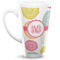 Doily Pattern 16 Oz Latte Mug - Front