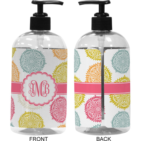 Doily Pattern 16 oz Plastic Liquid Dispenser (Approval)