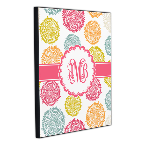 Doily Pattern 20x24 Wood Print - Angle View