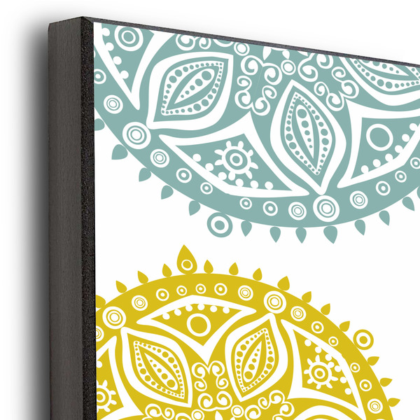 Doily Pattern 20x30 Wood Print - Closeup