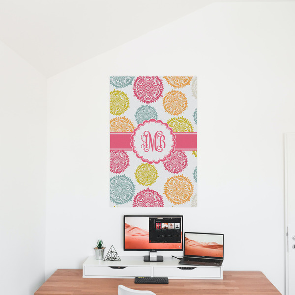 Doily Pattern 24x36 - Matte Poster - On the Wall