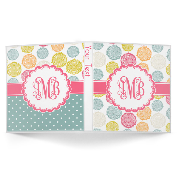 Doily Pattern 3-Ring Binder Approval- 1in