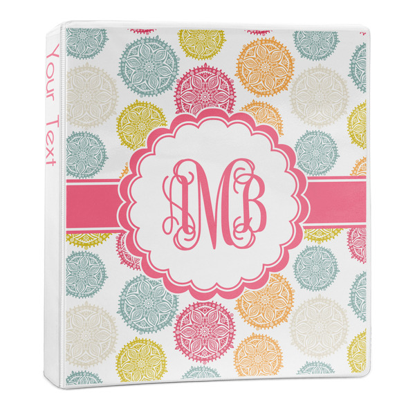 Doily Pattern 3-Ring Binder Main- 1in