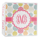 Doily Pattern 3-Ring Binder - 2 inch (Personalized)