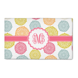 Doily Pattern 3' x 5' Patio Rug (Personalized)