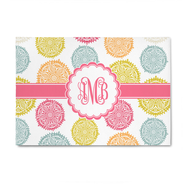 Custom Doily Pattern 4' x 6' Indoor Area Rug (Personalized)