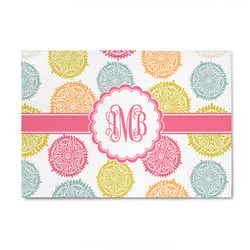 Doily Pattern 4' x 6' Patio Rug (Personalized)