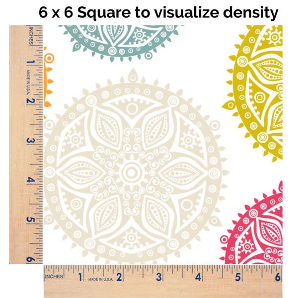 Doily Pattern 6x6 Swatch of Fabric