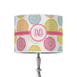 Doily Pattern 8" Drum Lamp Shade - Poly-film (Personalized)