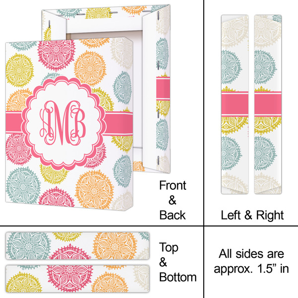 Doily Pattern 8x10 - Canvas Print - Approval