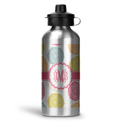 Doily Pattern Water Bottles - 20 oz - Aluminum (Personalized)