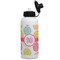 Doily Pattern Water Bottles - Aluminum - 20 oz - White (Personalized)