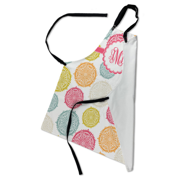 Doily Pattern Apron - Folded