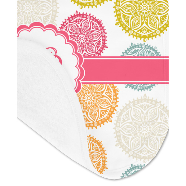 Doily Pattern Baby Bib - AFT detail