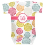 Doily Pattern Baby Bodysuit 0-3 (Personalized)