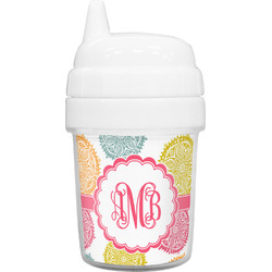 Doily Pattern Baby Sippy Cup (Personalized)