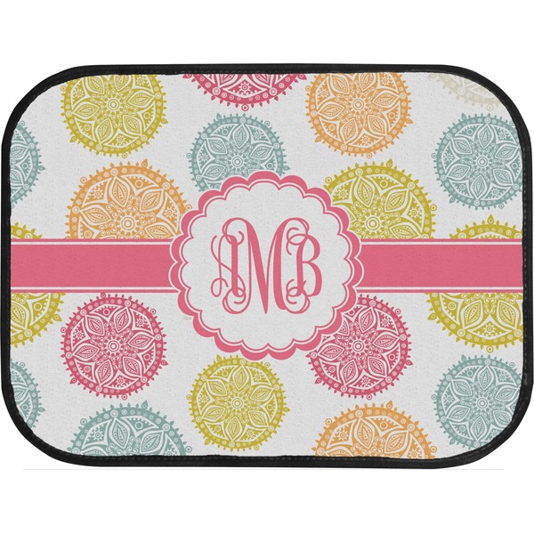 Doily Pattern Back Seat Car Mat