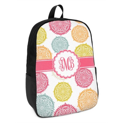 Doily Pattern Kids Backpack (Personalized)
