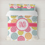 Doily Pattern Duvet Cover (Personalized)