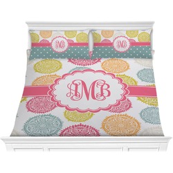 Doily Pattern Comforter Set - King (Personalized)