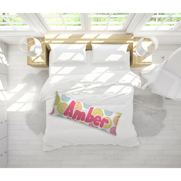 Doily Pattern Body Pillow - LIFESTYLE