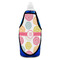 Doily Pattern Bottle Apron - Soap - FRONT