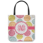 Doily Pattern Canvas Tote Bag (Personalized)