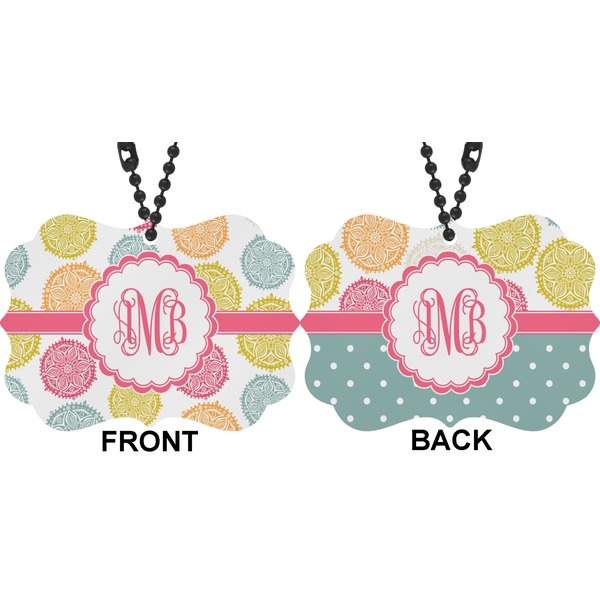 Doily Pattern Car Ornament (Approval)