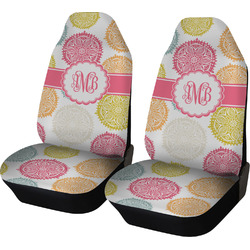 Doily Pattern Car Seat Covers (Set of Two) (Personalized)