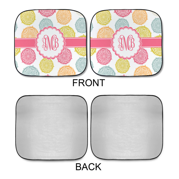 Doily Pattern Car Sun Shades - APPROVAL