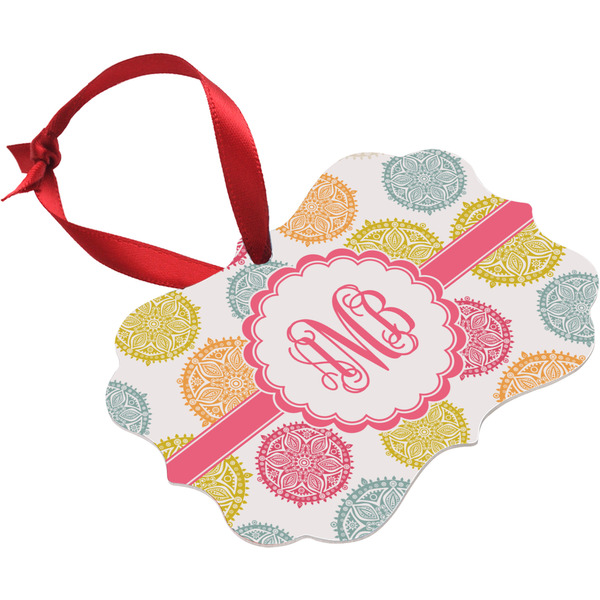 Doily Pattern Christmas Ornament