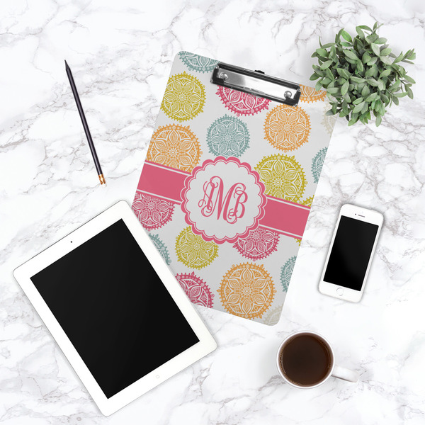 Doily Pattern Clipboard - Lifestyle Photo