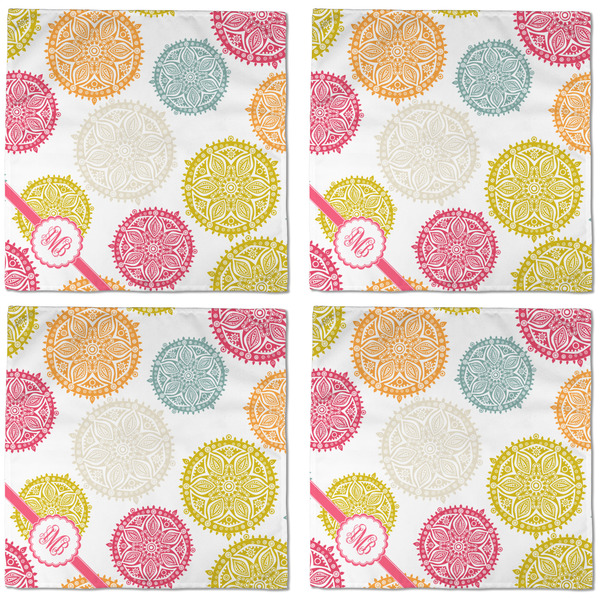 Doily Pattern Cloth Napkins - Personalized Dinner (APPROVAL) Set of 4