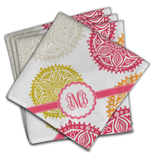 Doily Pattern Cloth Napkins - Personalized Dinner (PARENT MAIN Set of 4)