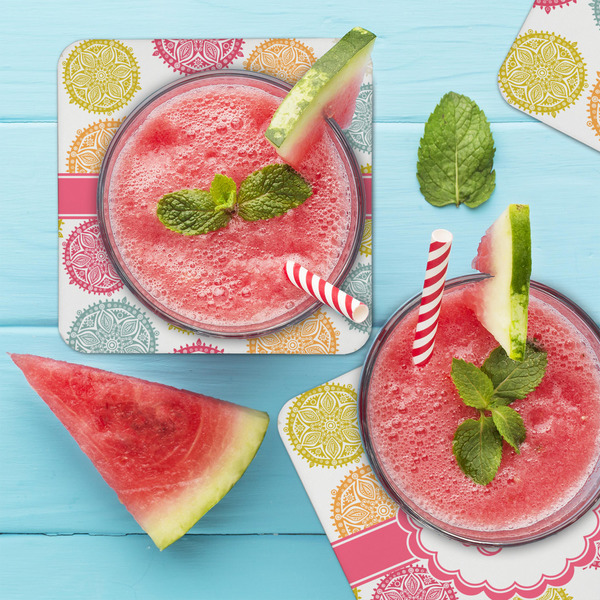 Doily Pattern Coaster Set - LIFESTYLE